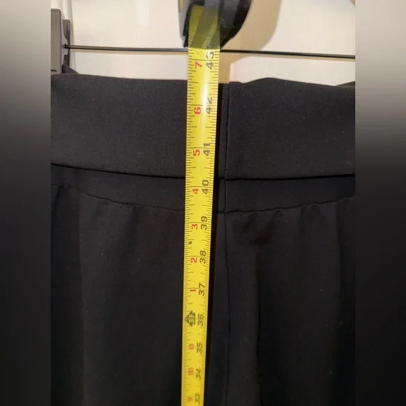 Julia Allert’s Black Wide Leg Trousers Jersey - Picture 12 of 16